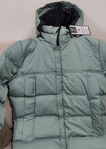 yeşil erkek Kışlık Fermuarlı Mont - Görsel 3