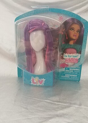  Beden Renk Rezervedir Liv marka Barbie tarzı model bebek peruğu.