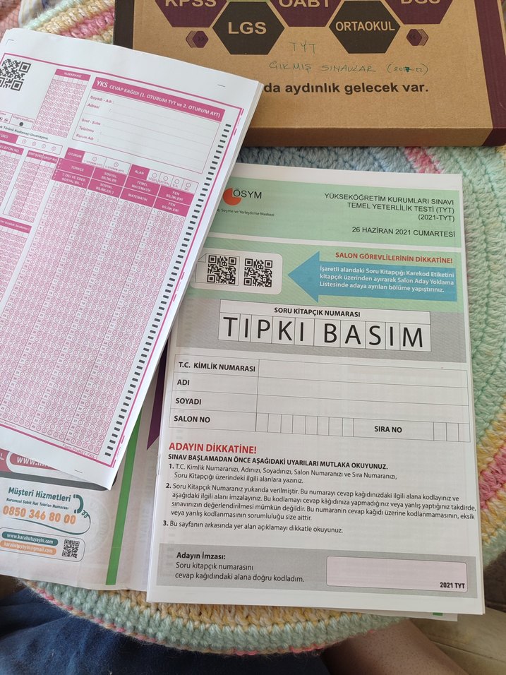 TYT AYT ÖSYM DENEMELERİ GERÇEK SINAV - Görsel 3