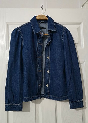 Trendyol & Milla Düğmeli Lacivert Kadın Denim Gömlek