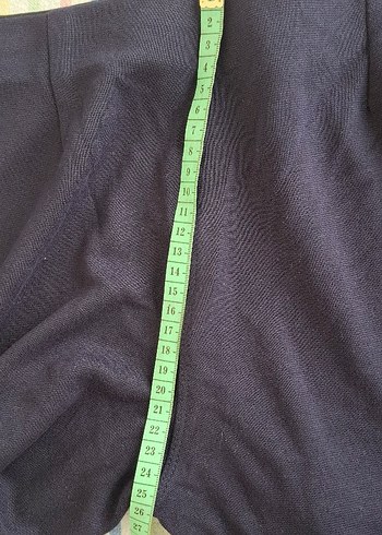 Kadın Lacivert Fermuarlı Tayt - Görsel 6