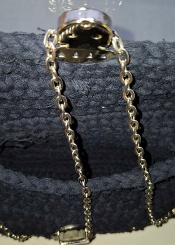 Lacivert El Örgüsü Kadın Omuz Çantası - Görsel 11