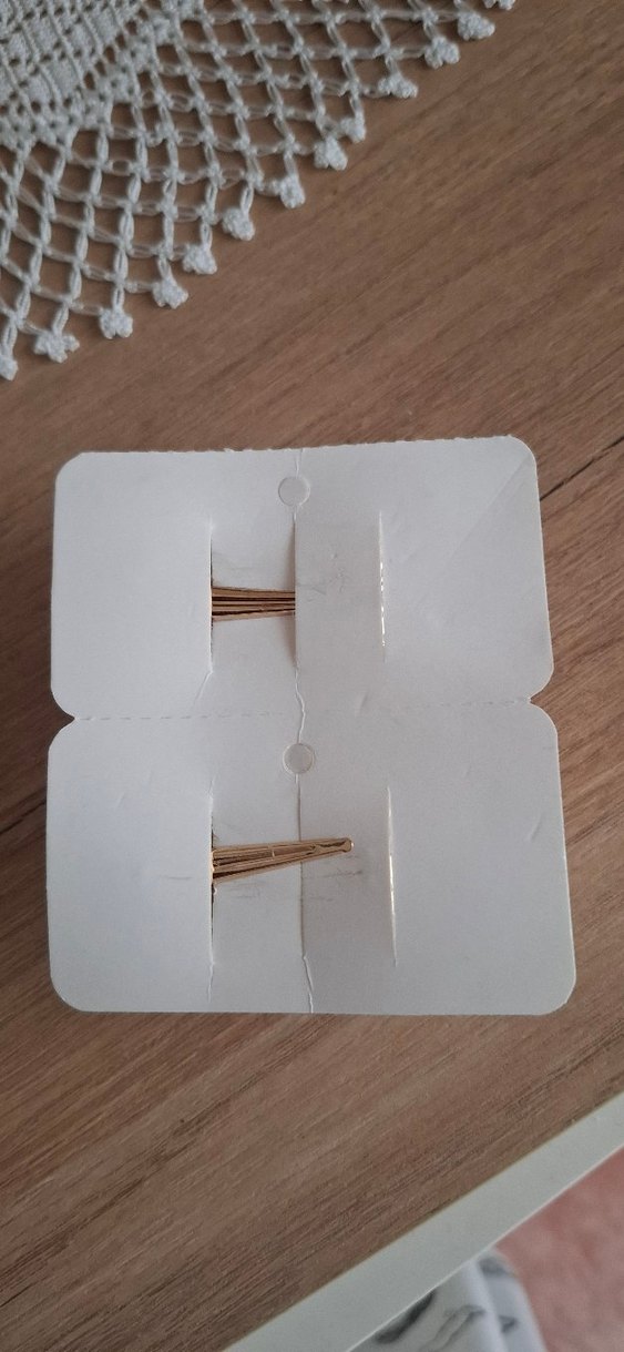 Kırmızı Gül Detaylı Vintage Saç Tokası - Görsel 3