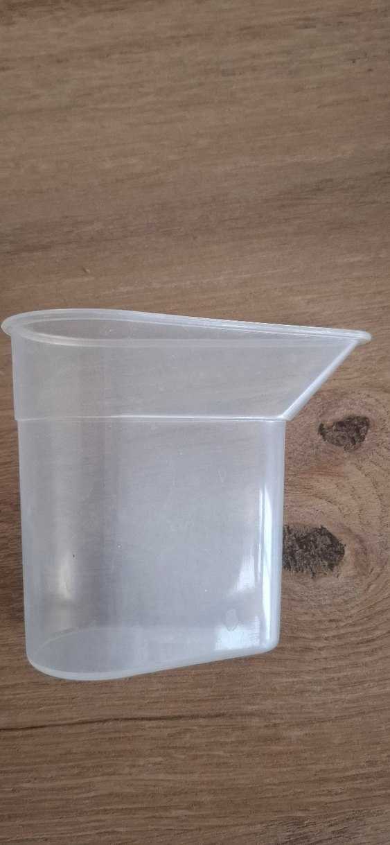 Şeffaf Plastik Kab 100 ml - Görsel 2