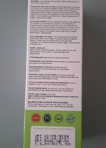 Kediler İçin Kuru Şampuan 125gr - Görsel 2