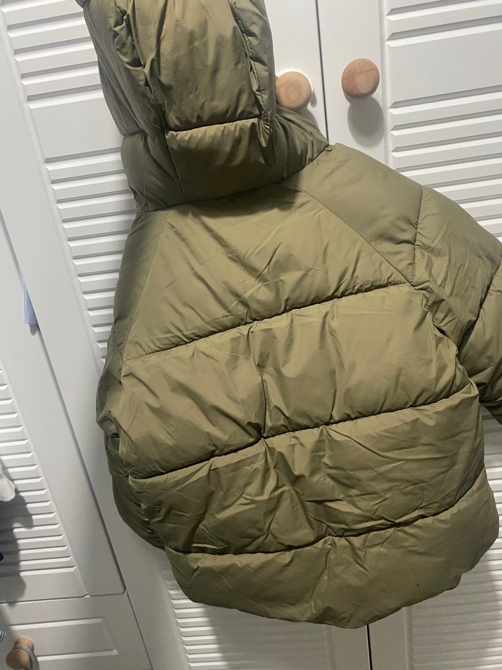 Kapüşonlu Düğmeli Erkek Çocuk Mont - Görsel 3