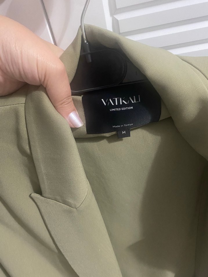 Haki Blazer Ceket Pantolon takım - Görsel 3