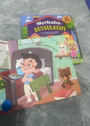 Merhaba Eşyalarım ve Duygularım Çift Ciltli Kitaplar - Görsel 2