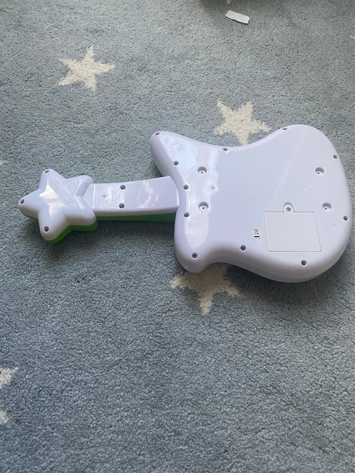 Renkli Çocuk Müzik Oyuncağı Gitar - Görsel 3