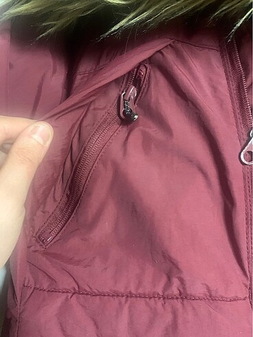 7 Yaş Beden bordo Renk Zara çocuk mont 7 yaş