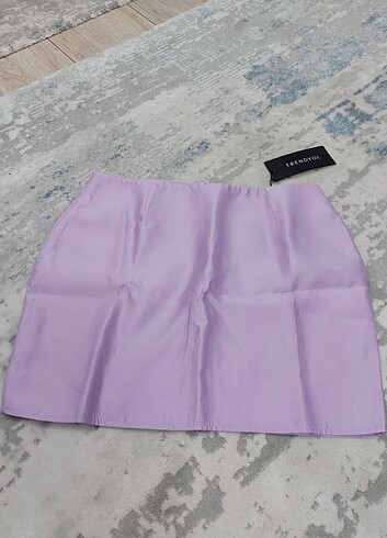 xs Beden mor Renk Mini etek