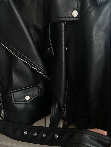 l Beden Pull And Bear Deri Ceket