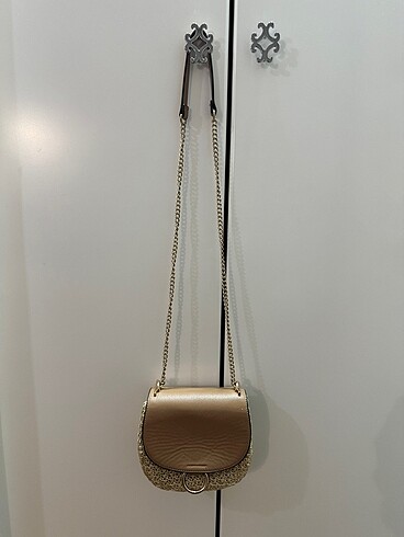 H&M Çapraz Hasır Çanta