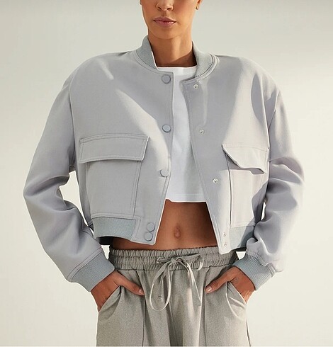 s Beden Trendyol crop ceket
