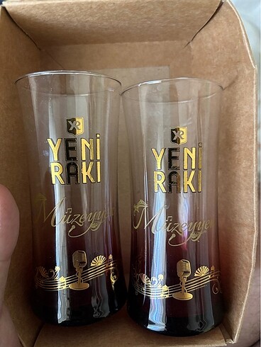 Yeni Rakı Müzeyyen özel seri rakı bardağı