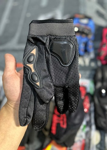 Beden Siyah Pro Biker Erkek Motosiklet Eldiveni