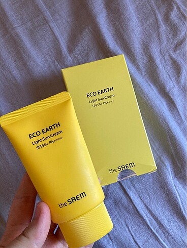 The saem eco earth güneş kremi