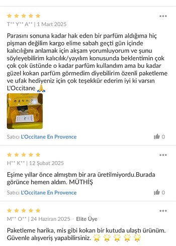 Beden Renk L'Occitane Ambre Kadın Parfümü