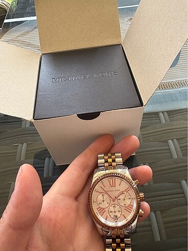 Beden altın Renk Micheal Kors 3 renk saat