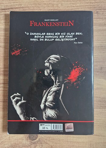 Frankenstein çizgi roman ntv