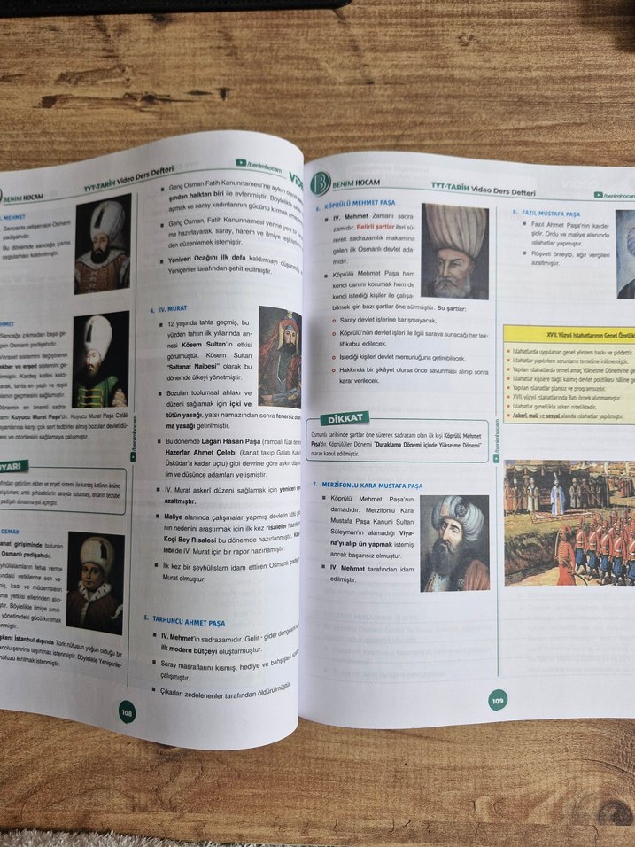 2021 Benim Hocam TYT Tarih Video ders Defteri - Görsel 3