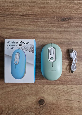 Rgb Kablosuz Mouse, fare - Görsel 3