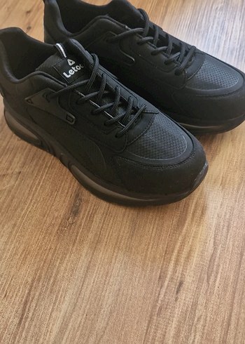 Letoon siyah spor ayakkabı - Görsel 3