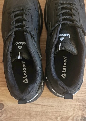 Letoon siyah spor ayakkabı - Görsel 7