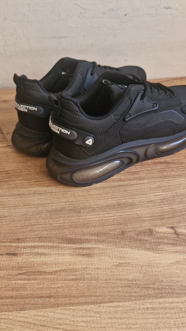 Letoon siyah spor ayakkabı - Görsel 5