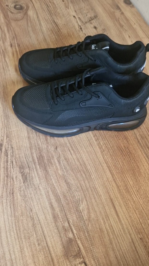 Letoon siyah spor ayakkabı - Görsel 4