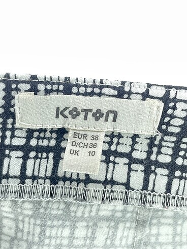 38 Beden çeşitli Renk Koton Mini Etek %70 İndirimli.
