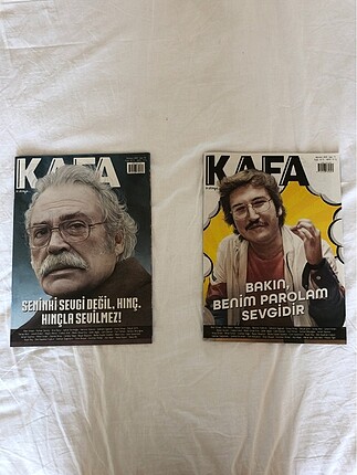 kafa dergisi (2 adet)