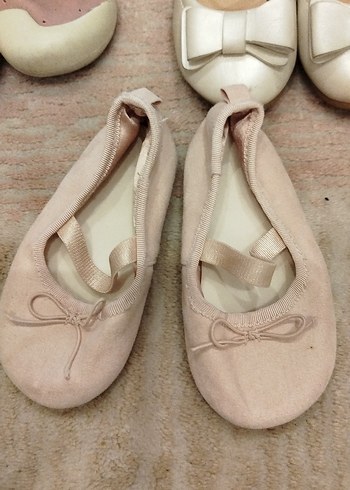 Kız Çocuk Pembe Babet Ayakkabı - Görsel 4