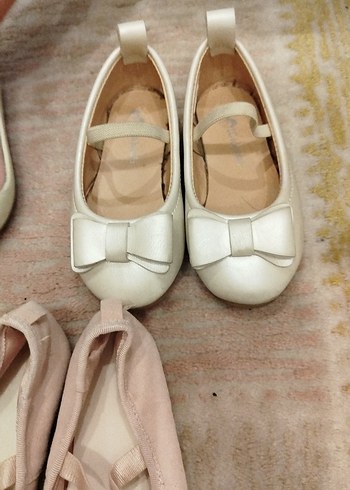 Kız Çocuk Pembe Babet Ayakkabı - Görsel 3