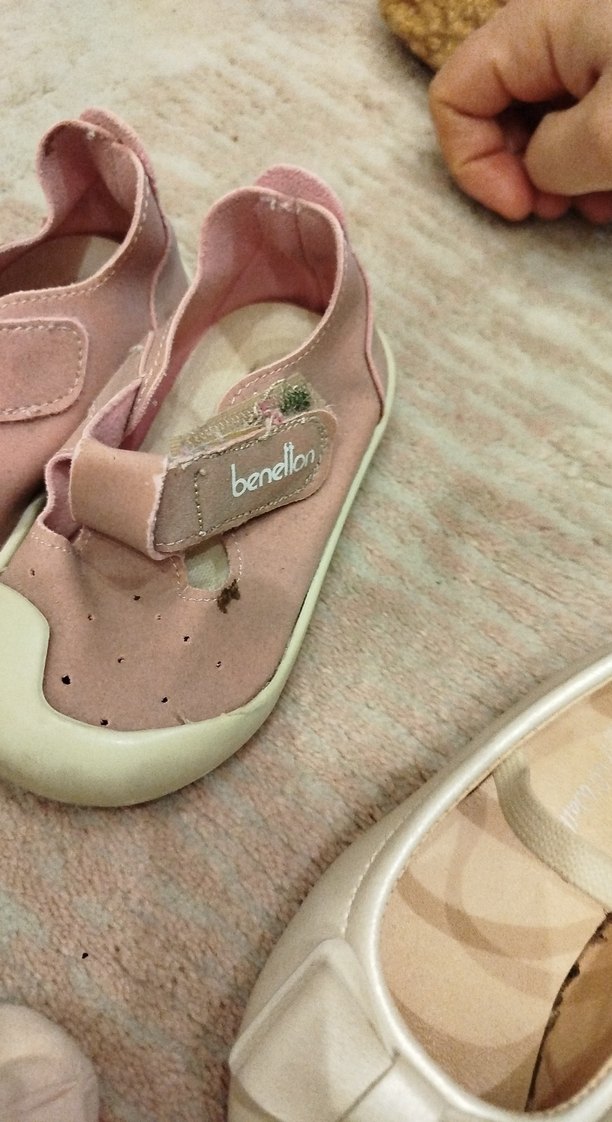 Kız Çocuk Pembe Babet Ayakkabı - Görsel 5