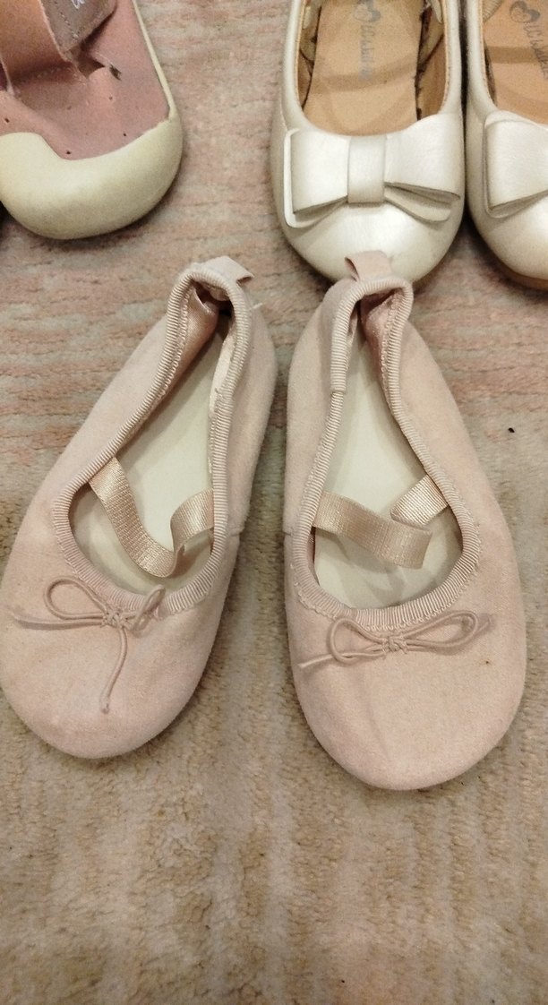 Kız Çocuk Pembe Babet Ayakkabı - Görsel 4