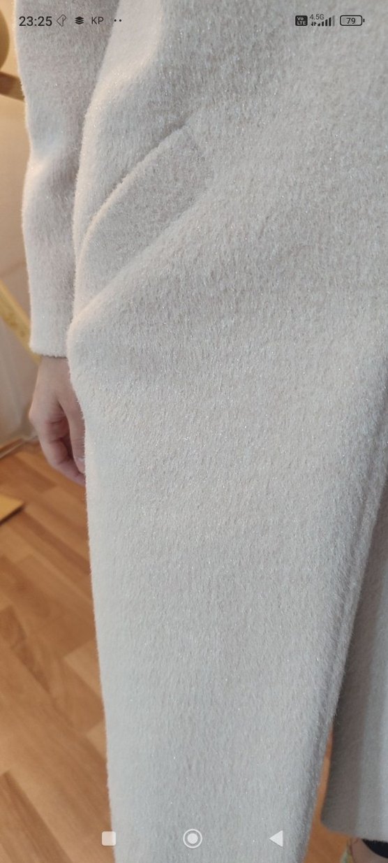 Bej Uzun Kadın Kaban - Görsel 4