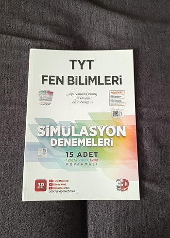 TYT Fen Bilimleri Simülasyon Denemeleri 15'li
