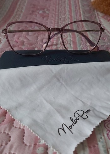 Morlin Bron Bordo Bohem Tarz Kadın Gözlüğü - Görsel 3