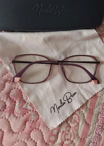 Morlin Bron Bordo Bohem Tarz Kadın Gözlüğü - Görsel 5