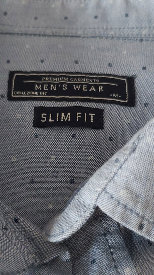 Düğmeli Uzun Kollu Erkek Gömlek - Görsel 3