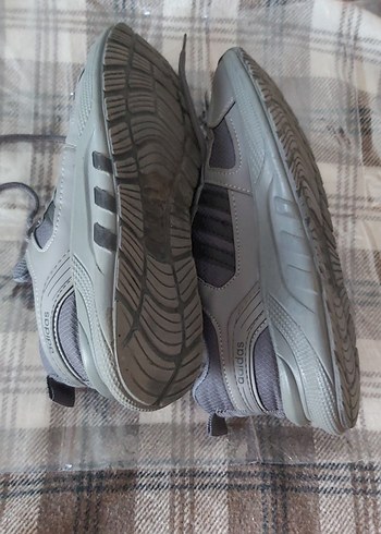 Gri Bağcıklı Erkek Spor Ayakkabı - Görsel 5