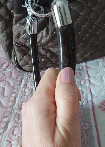 Haki Kadın Çanta Tokalı - Görsel 4