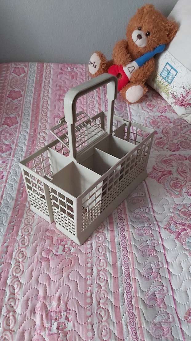 Gri Plastik Çatal Kaşık Düzenleyici - Görsel 3