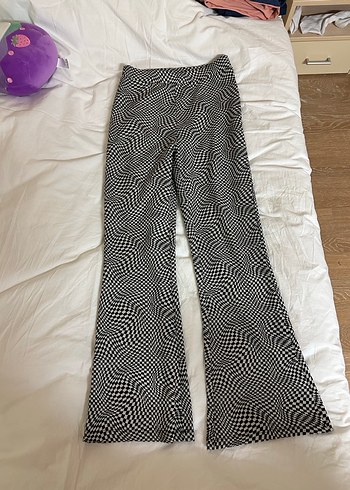 Koton Holografik Desenli Tayt Pantolon