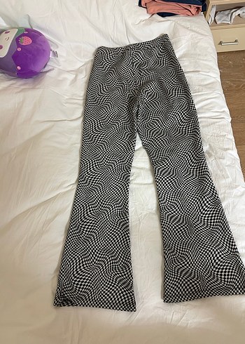 Koton Holografik Desenli Tayt Pantolon - Görsel 3