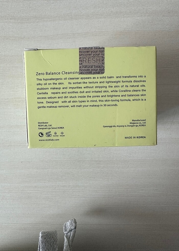 Resh Lab Zero Balance Cleansing Balm - Görsel 4