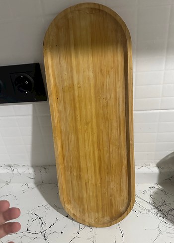 Ahşap uzun sunumluk - Görsel 4