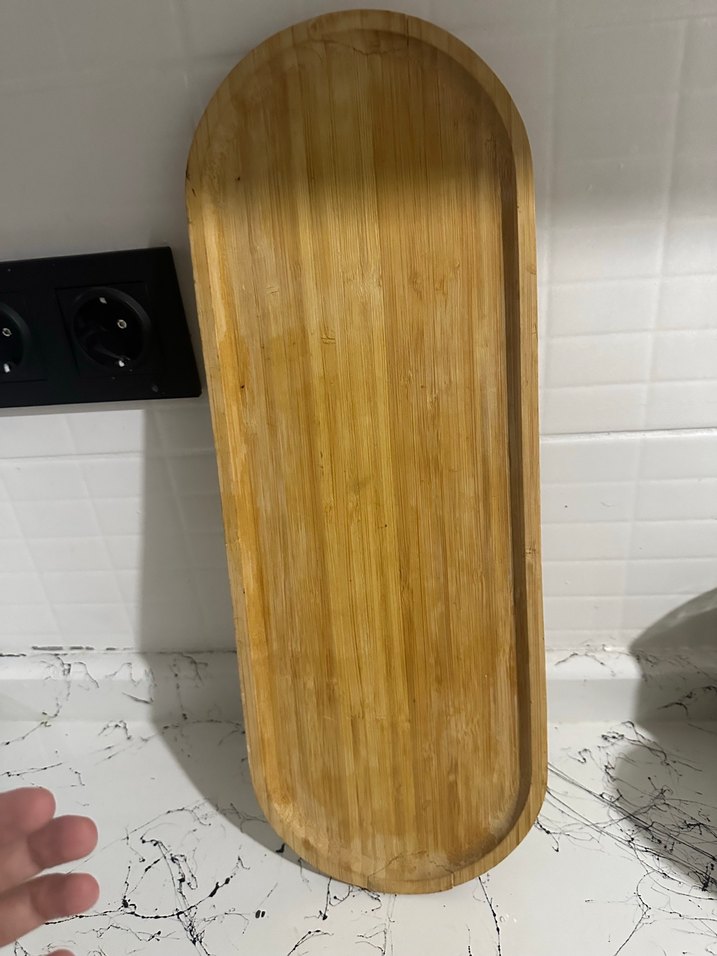 Ahşap uzun sunumluk - Görsel 4