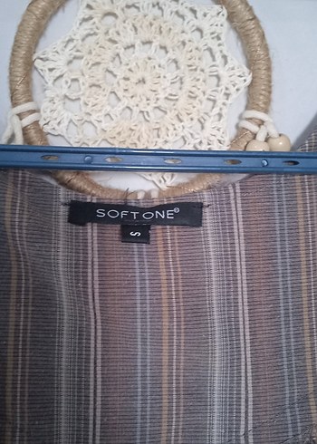 Softone Gri Uzun Askılı Drapeli Kadın Elbise